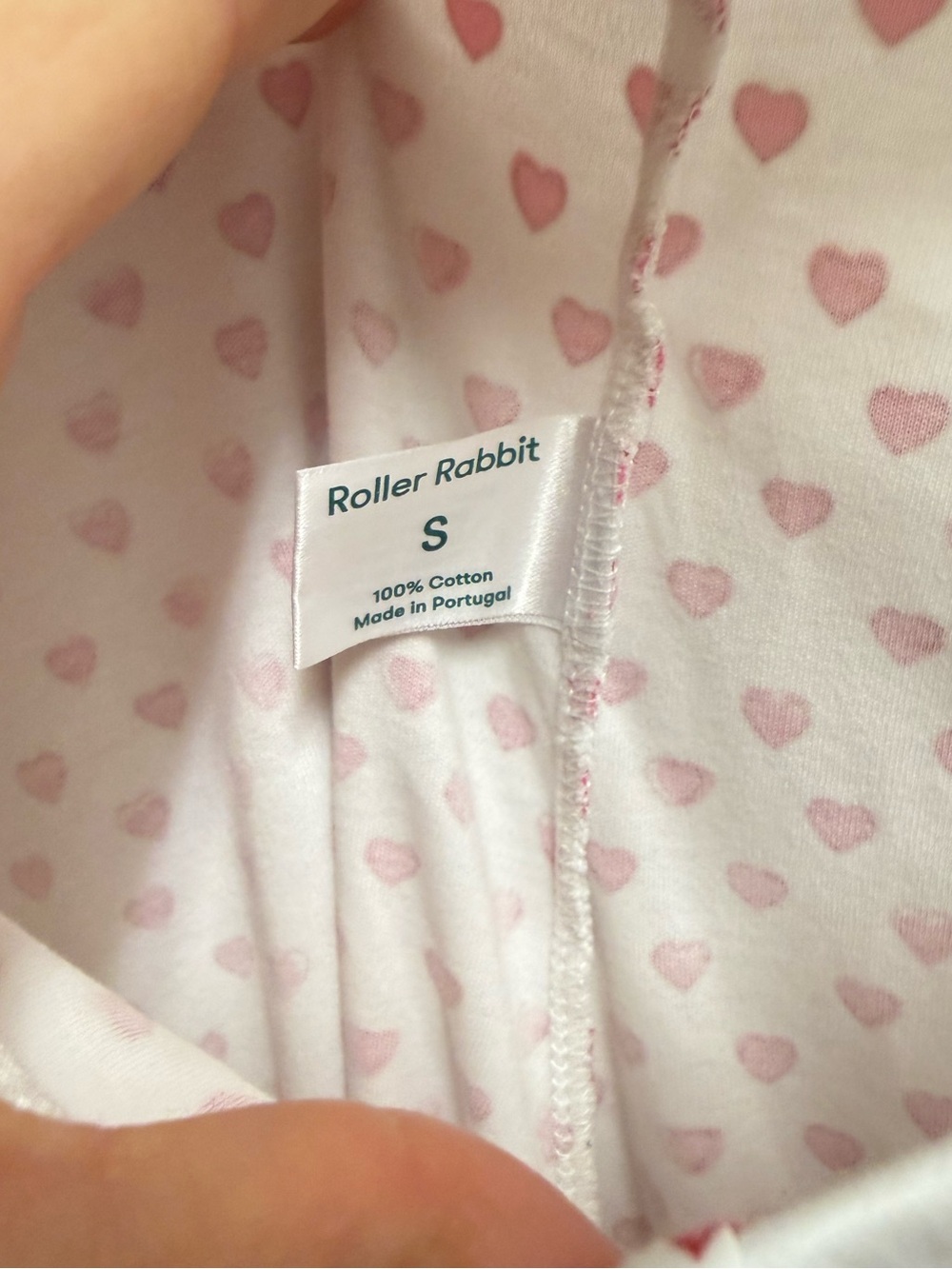 Roller Rabbit Pink Heart Pajama Set - Picture 10 of 16